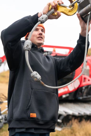 Workwear Bonded Fleece Hoodie