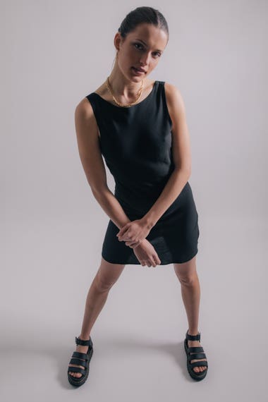 Xavier Bias Mini Dress