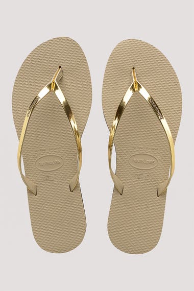 You Metallic Jandals
