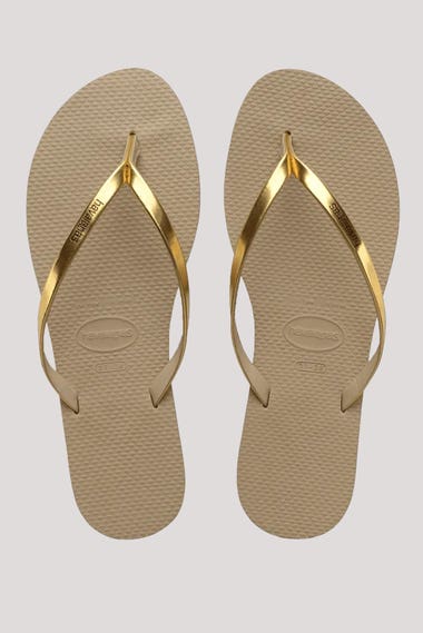 You Metallic Jandals