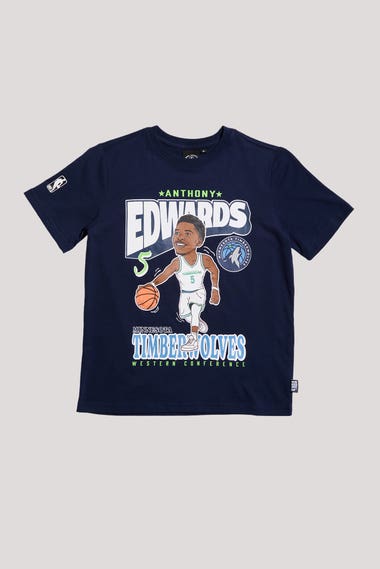Youth Crawford Edwards Minnesota Timberwolves T Shirt