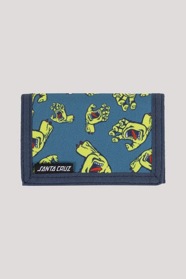 Youth Crowded Hand Velcro Wallet