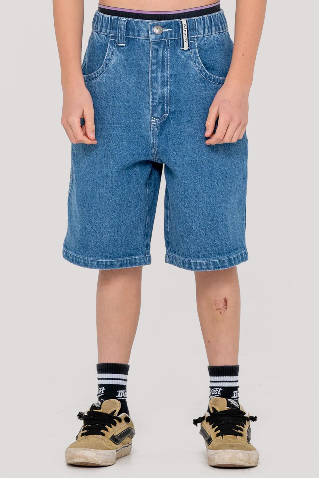 Youth Dr. Dot Baggy Jorts | North Beach