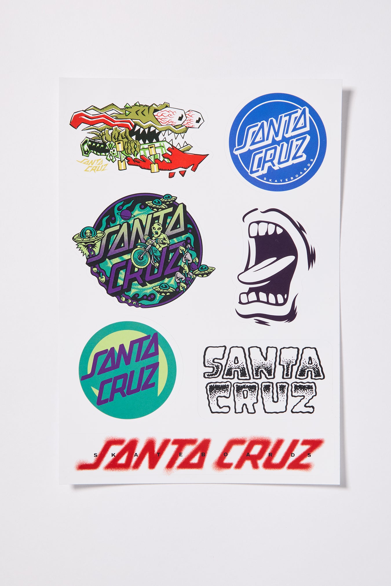Multi Logo Sticker Sheet | North Beach