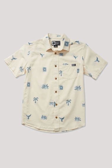 Youth Oasis Woven Short Sleeve Shirt