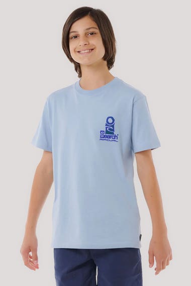 Youth Search Stack T Shirt