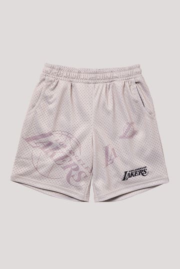 Youth Wallace Lakers Mesh Shorts