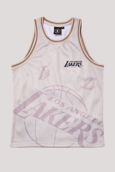Youth Wallace Lakers Mesh Tank