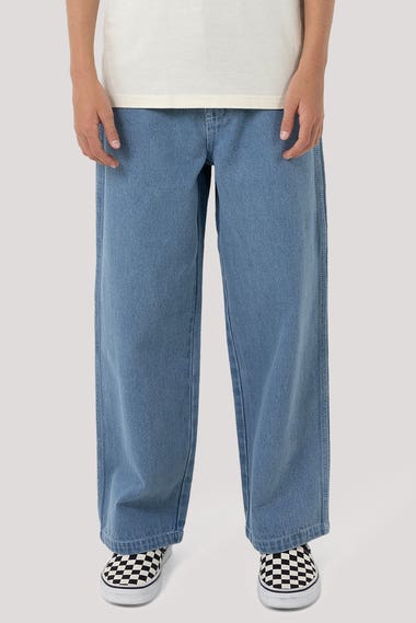 Youth Yelling Stack Baggy Jeans